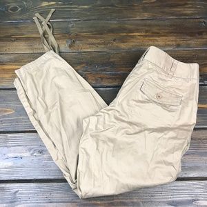 Women's Talbots Signature Capri Pants Size 6 Khaki